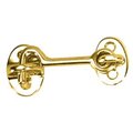 Newalthlete Cabin Door Hook Polished Brass 2&quot; NE260937